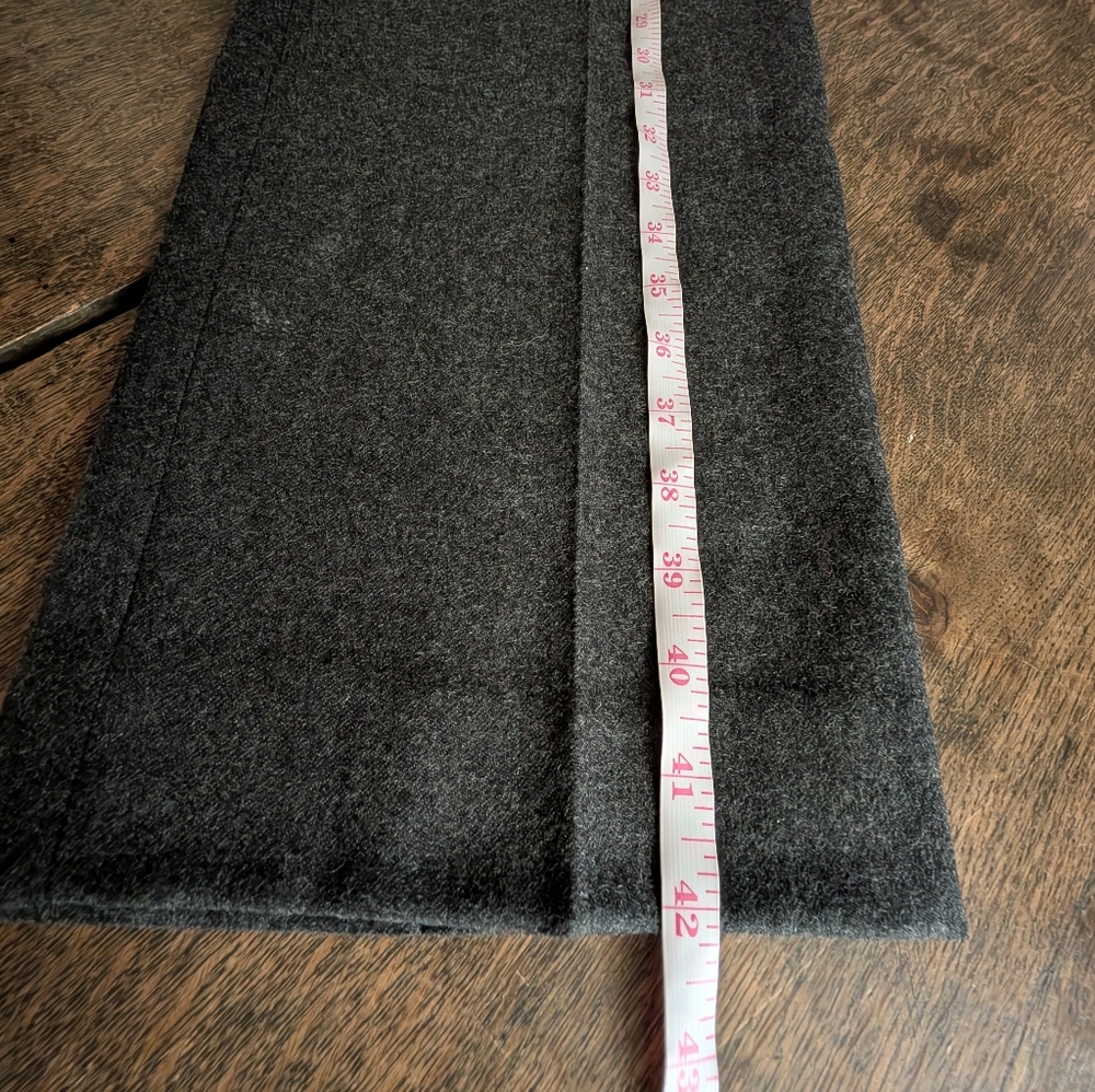 Vintage Gray Office Pants - Picture 6 of 8